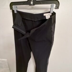 Henne Black Trousers woman's 8 with embellishment legs